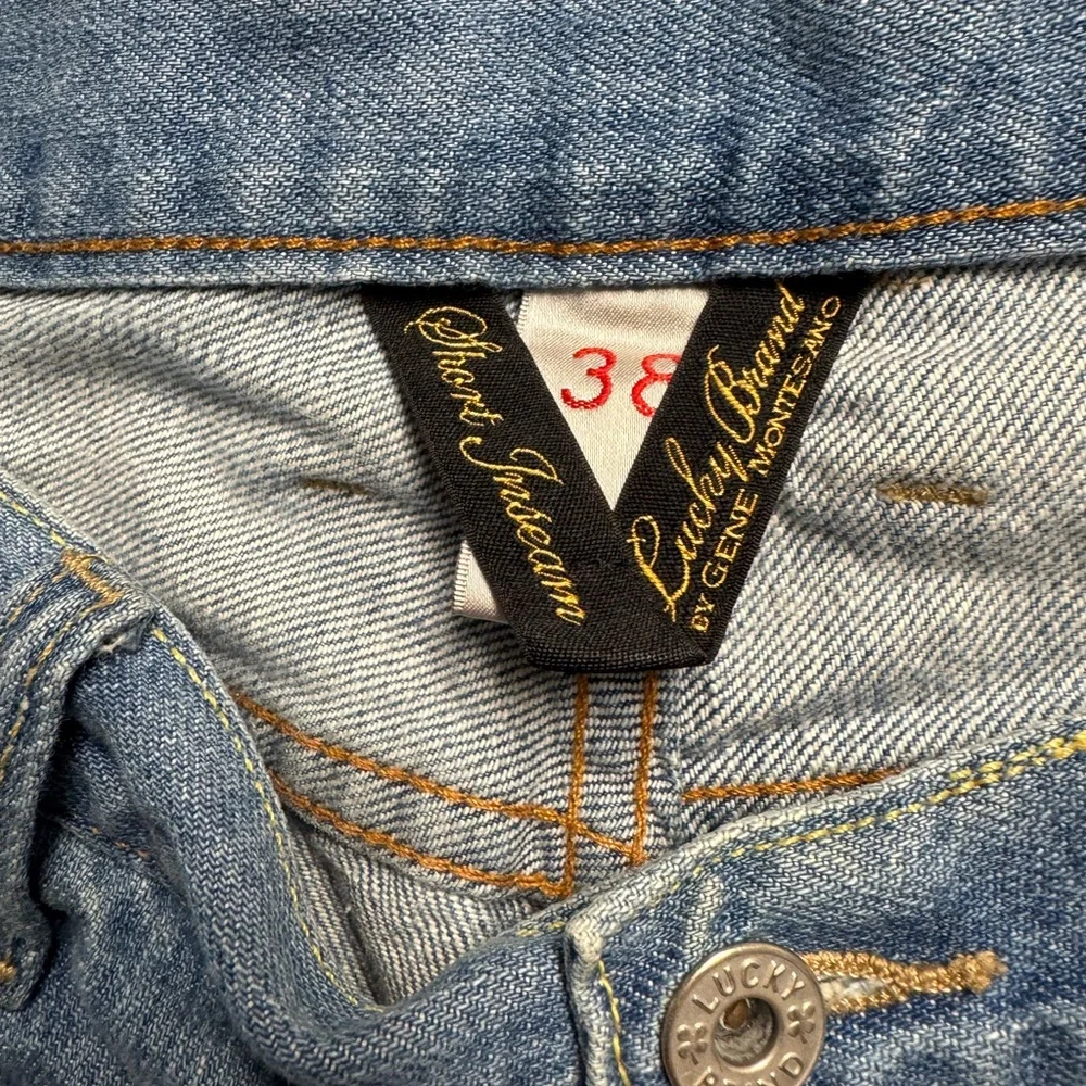Lucky Brand Men's Mid Blue Straight Jeans